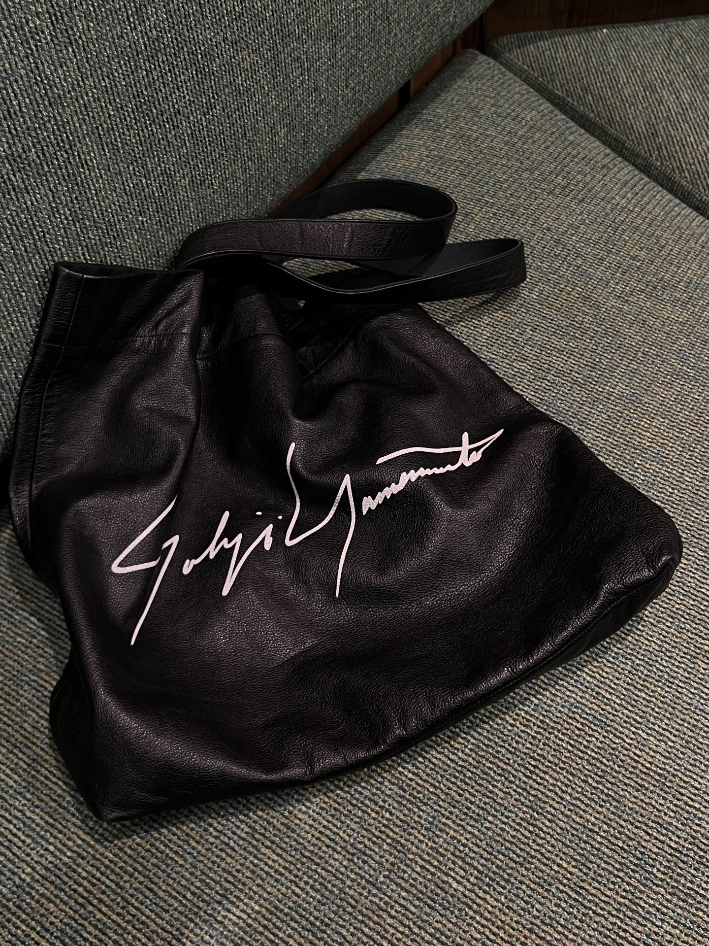 Yohji Yamamoto Leather Tote Bag