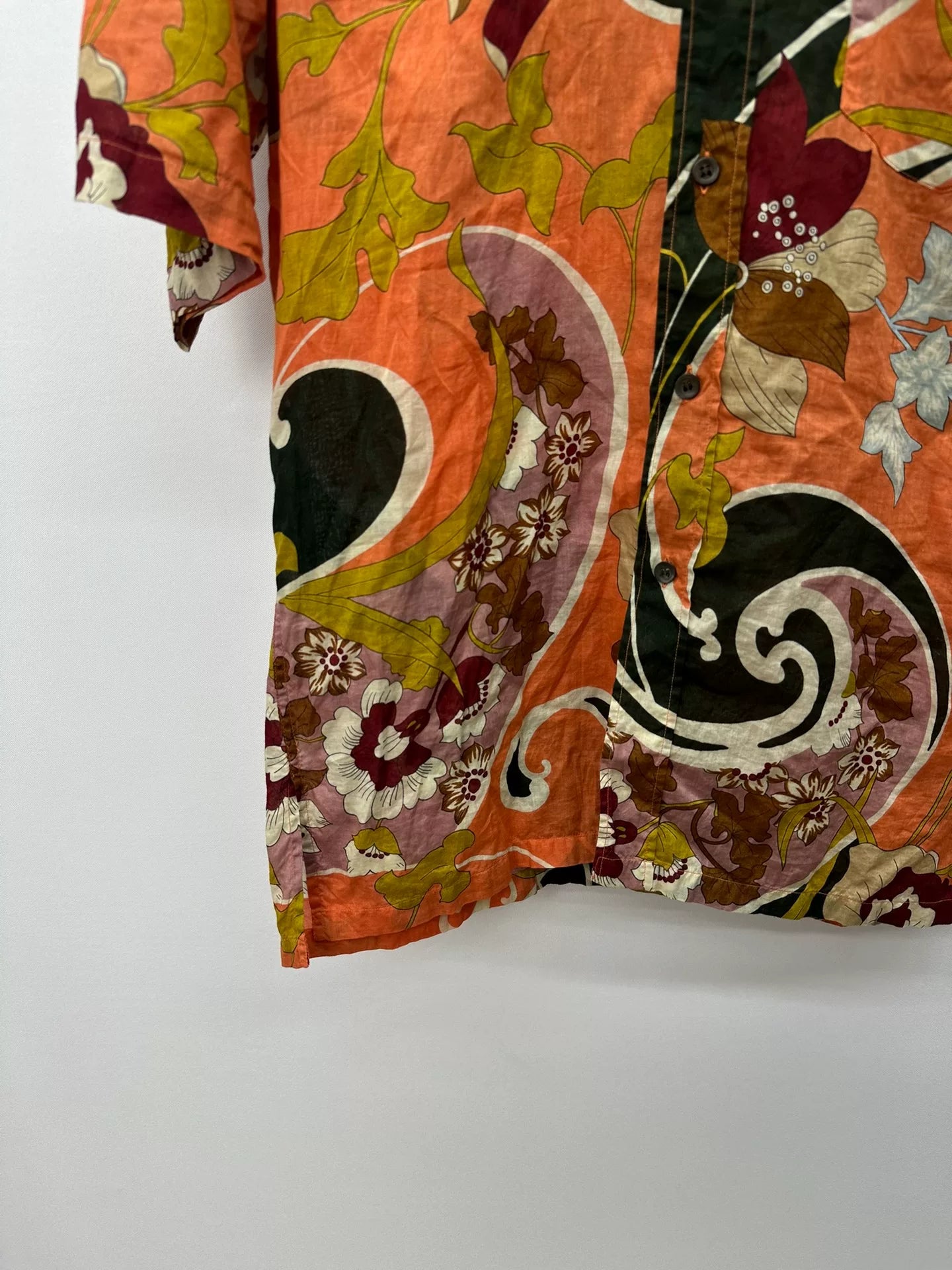 Dries Van Noten Floral Short-Sleeve Shirt