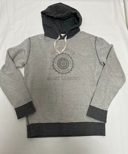 Saint Laurent Gray Hoodie Size L