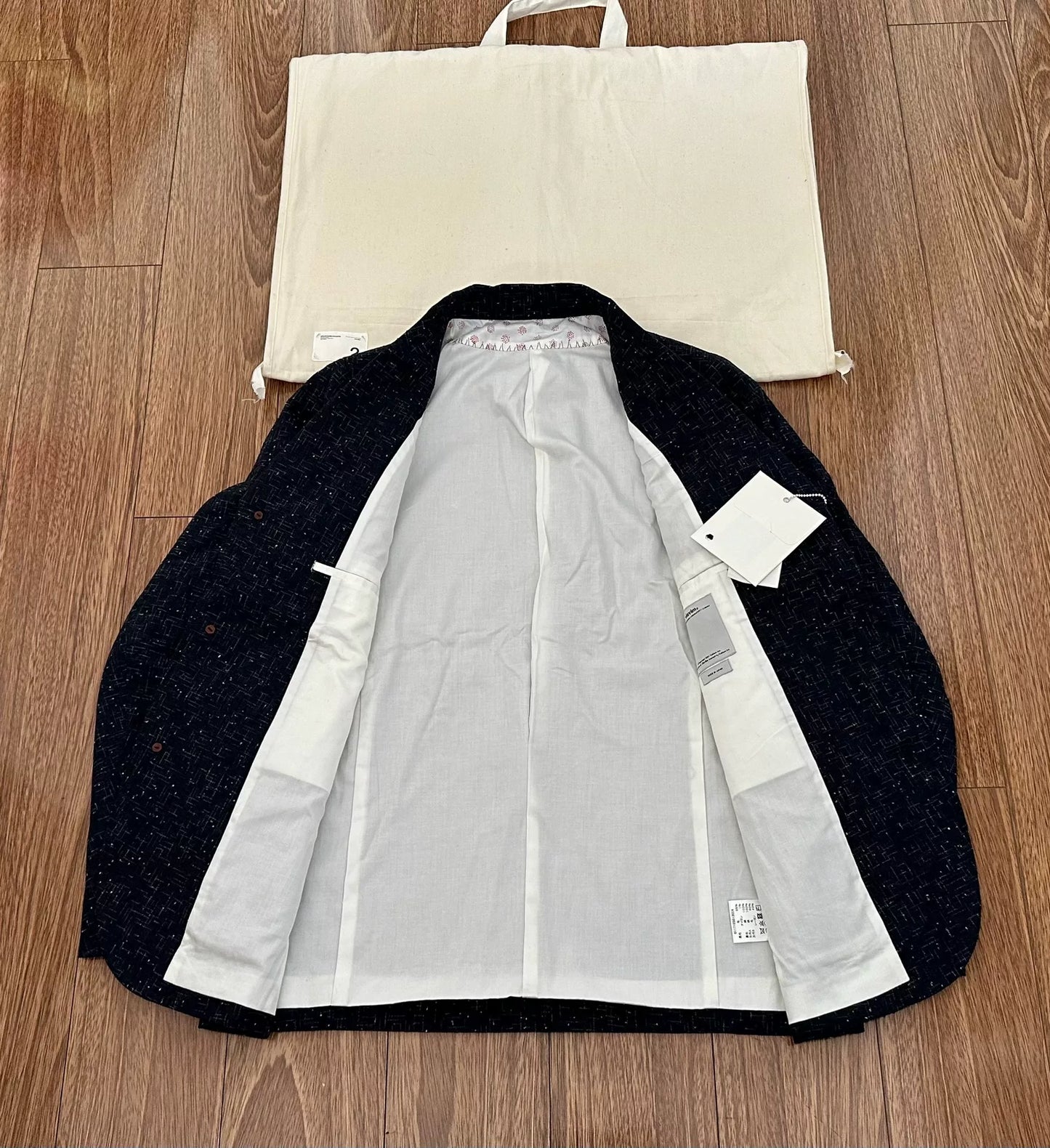 visvim hopiland blazer vintage knotted yarn