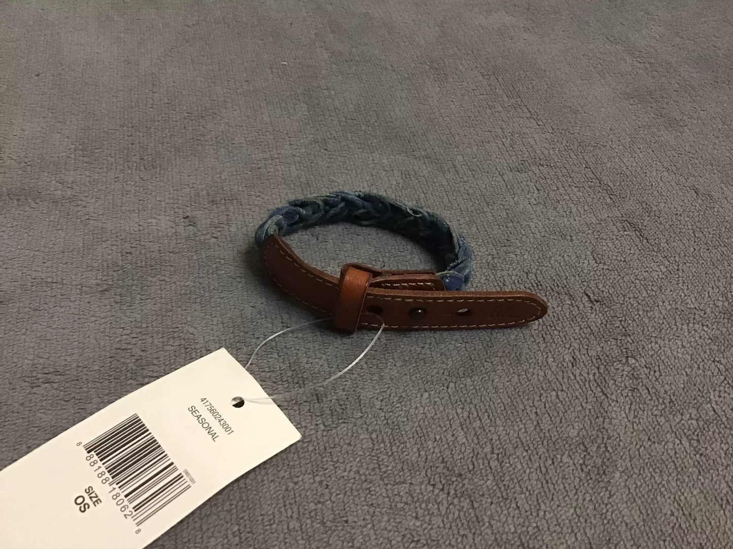 RRL Double RL Blue Dyed Wristband