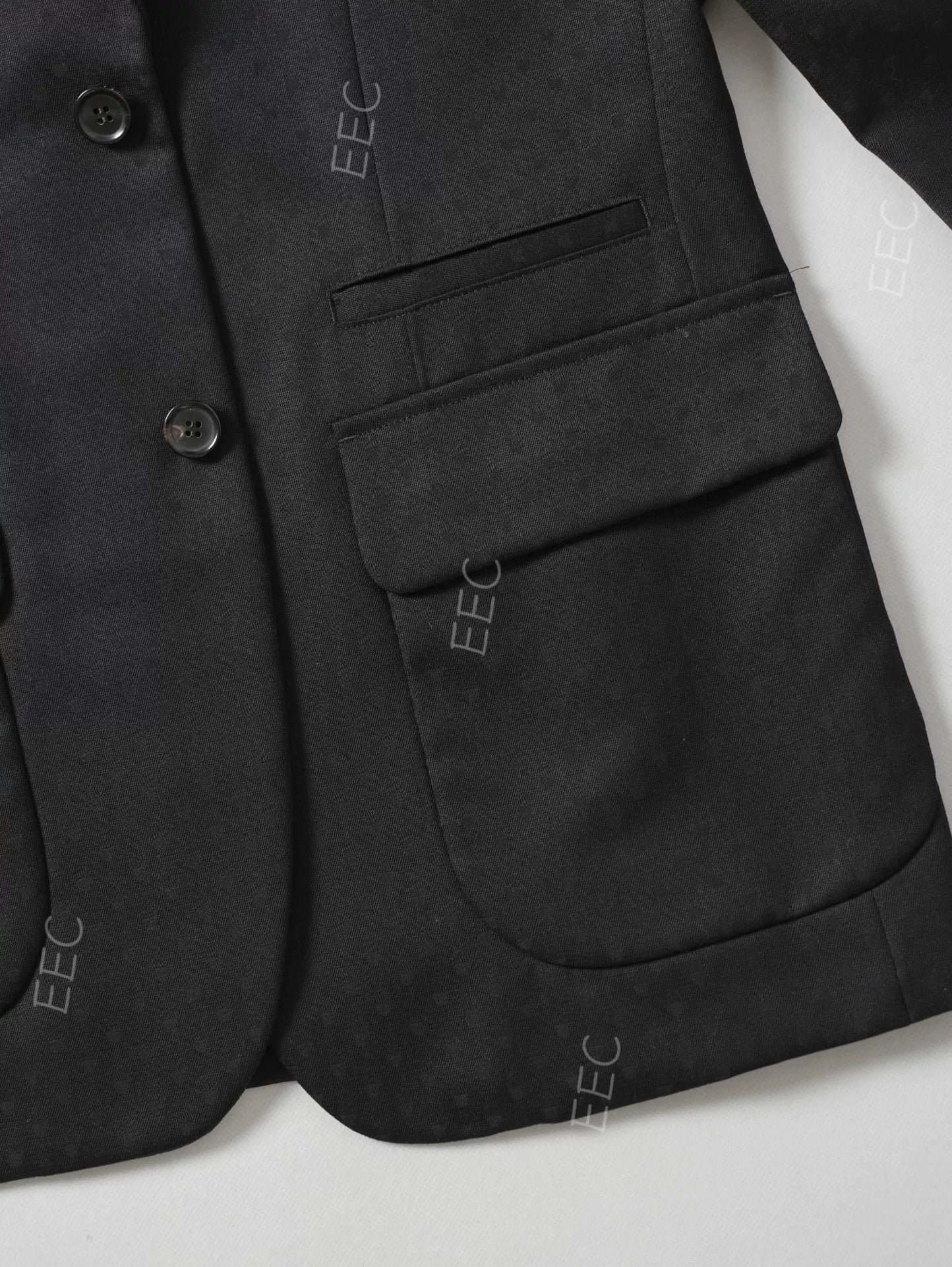 CDG Rei Kawakubo Black Wool Blazer