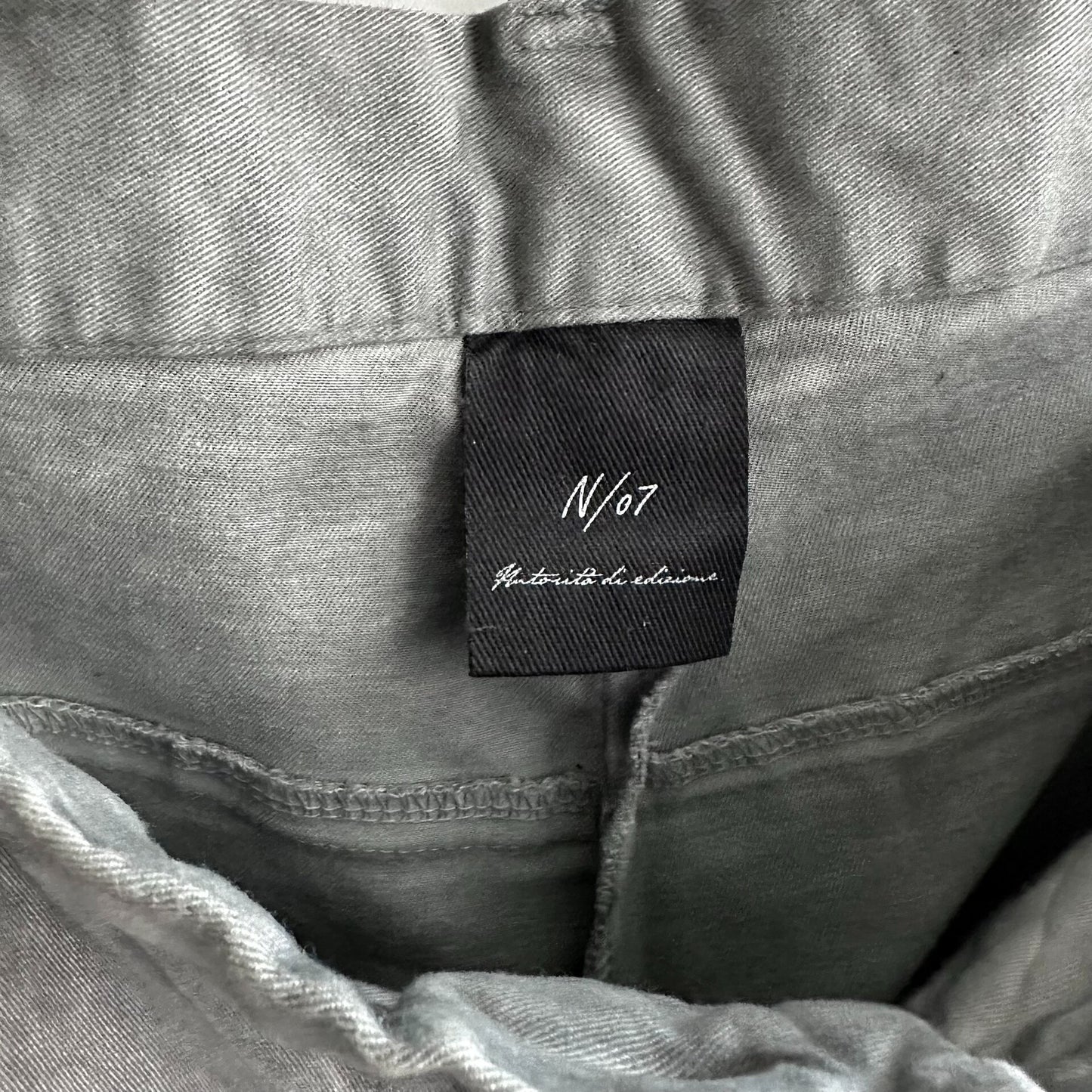 n/07 spiral pleated denim pants