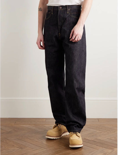 VISVIM Wide Unwashed Denim Jeans W34xL30