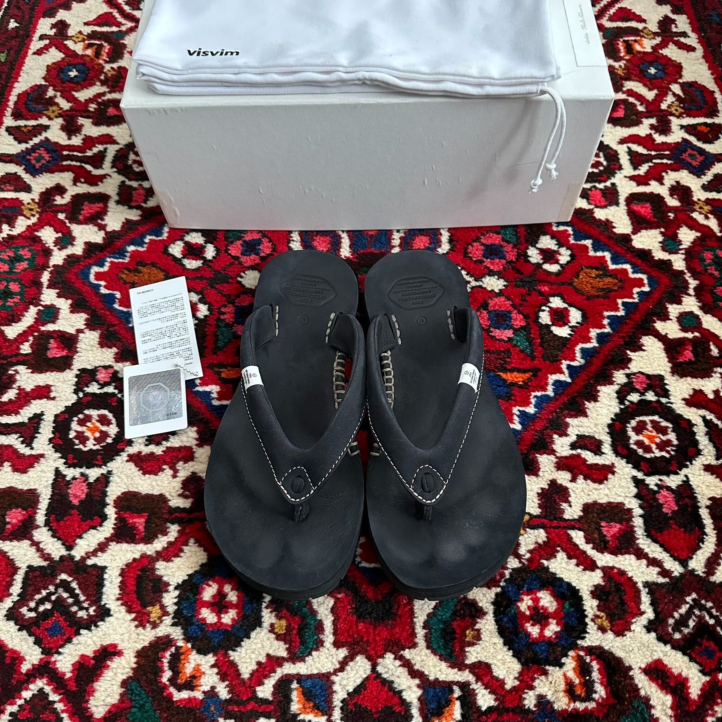 visvim 10ss lama sandal folk size M