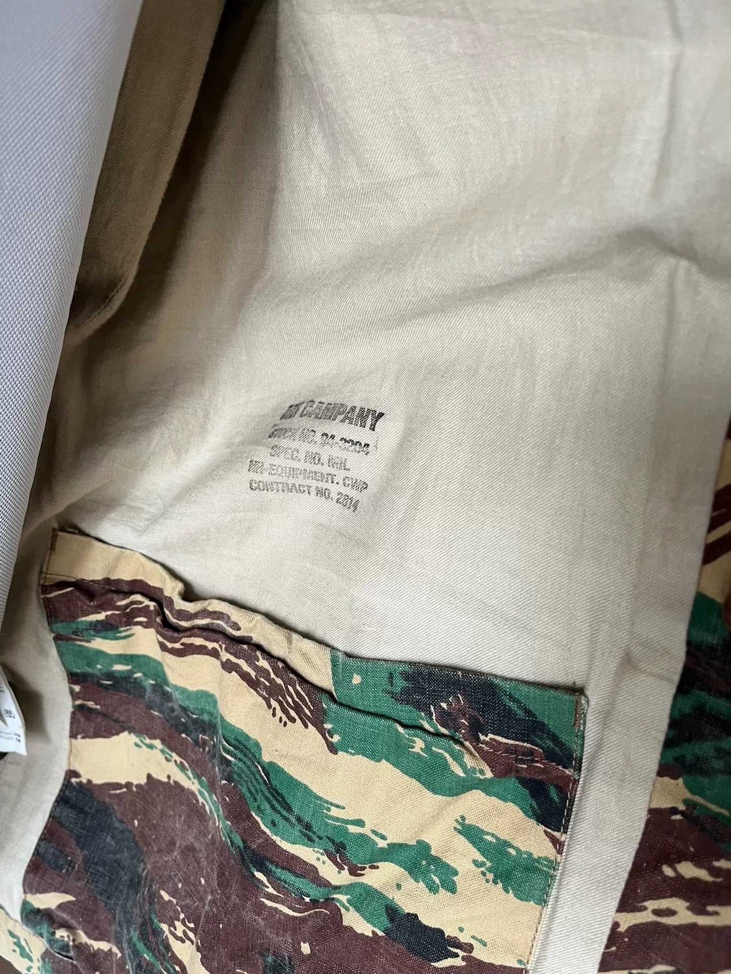 Neighborhood Camo Four-Pocket Trench Coat