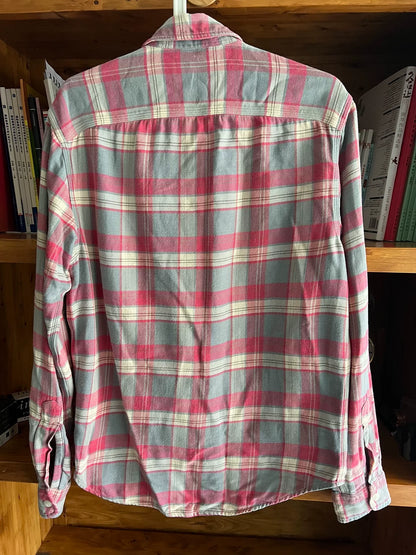 classic plaid double RL shirt for men