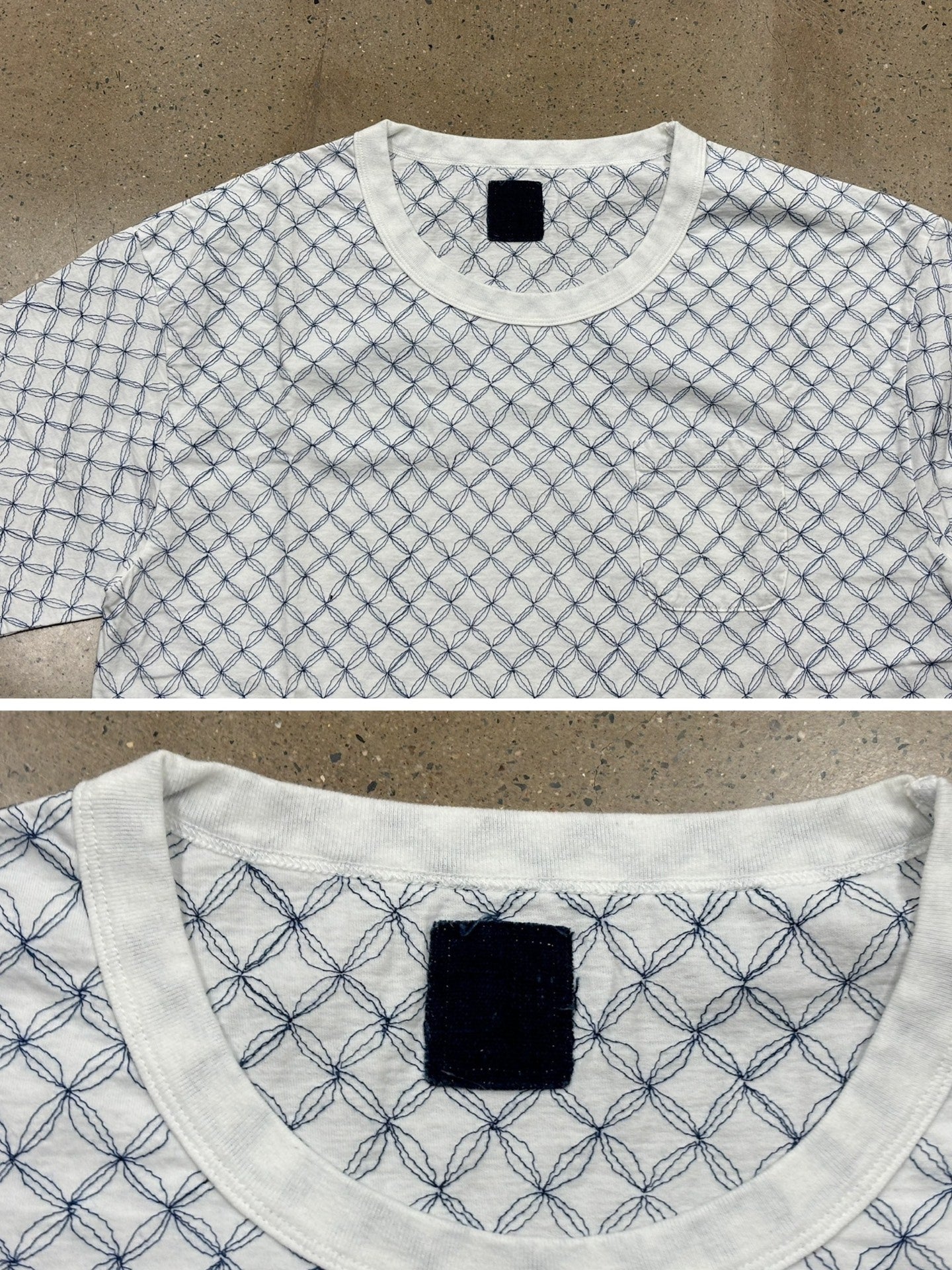 Visvim Nagoya Limited Sashiko Jumbo Tee