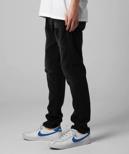 denim by vanquish casual distressed pants