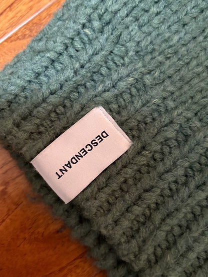 DESCENDANT Aran Wool Knit Sweater