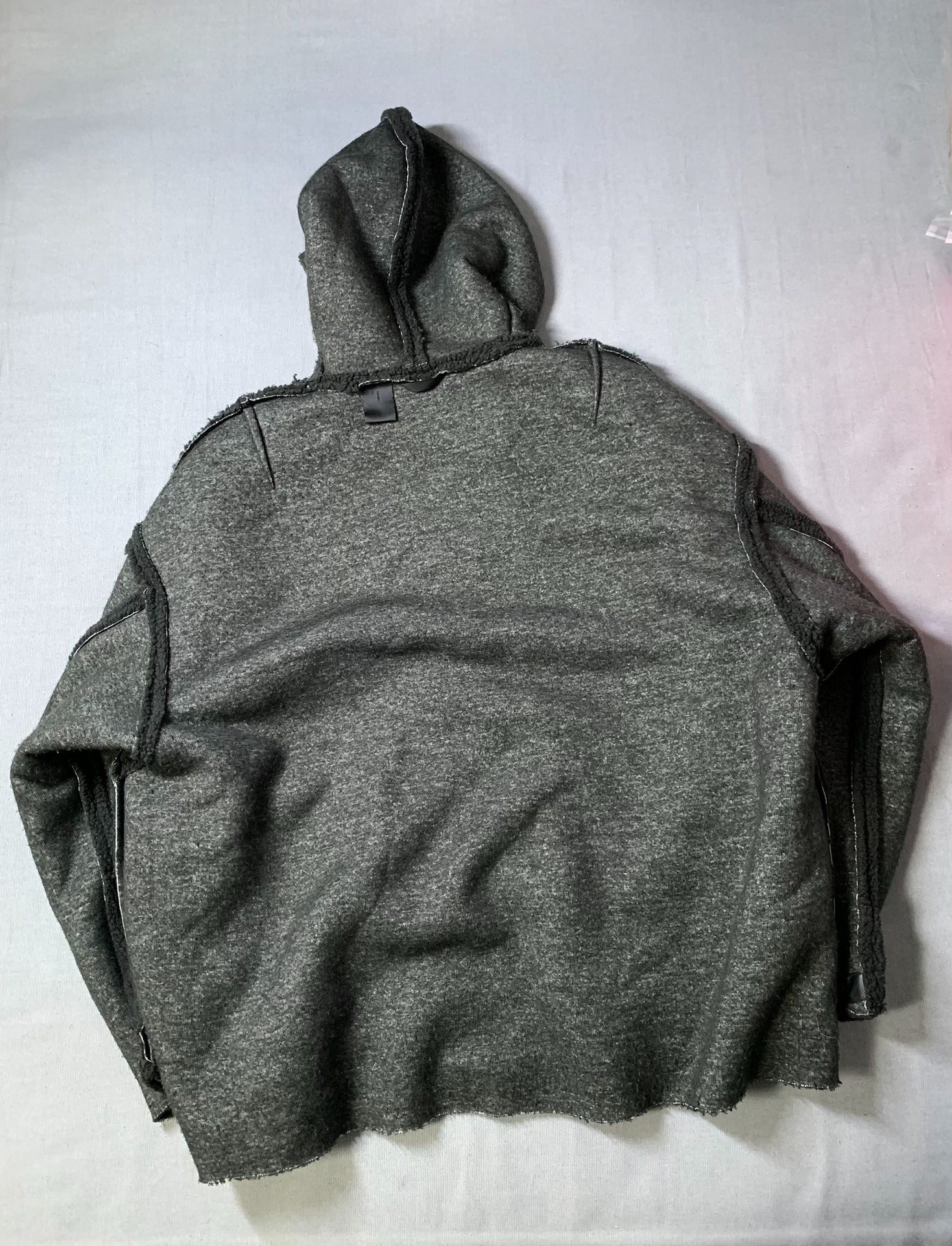 N.HOOLYWOOD Reversible Fleece Hooded Jacket