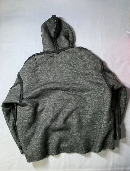 N.HOOLYWOOD Reversible Fleece Hooded Jacket