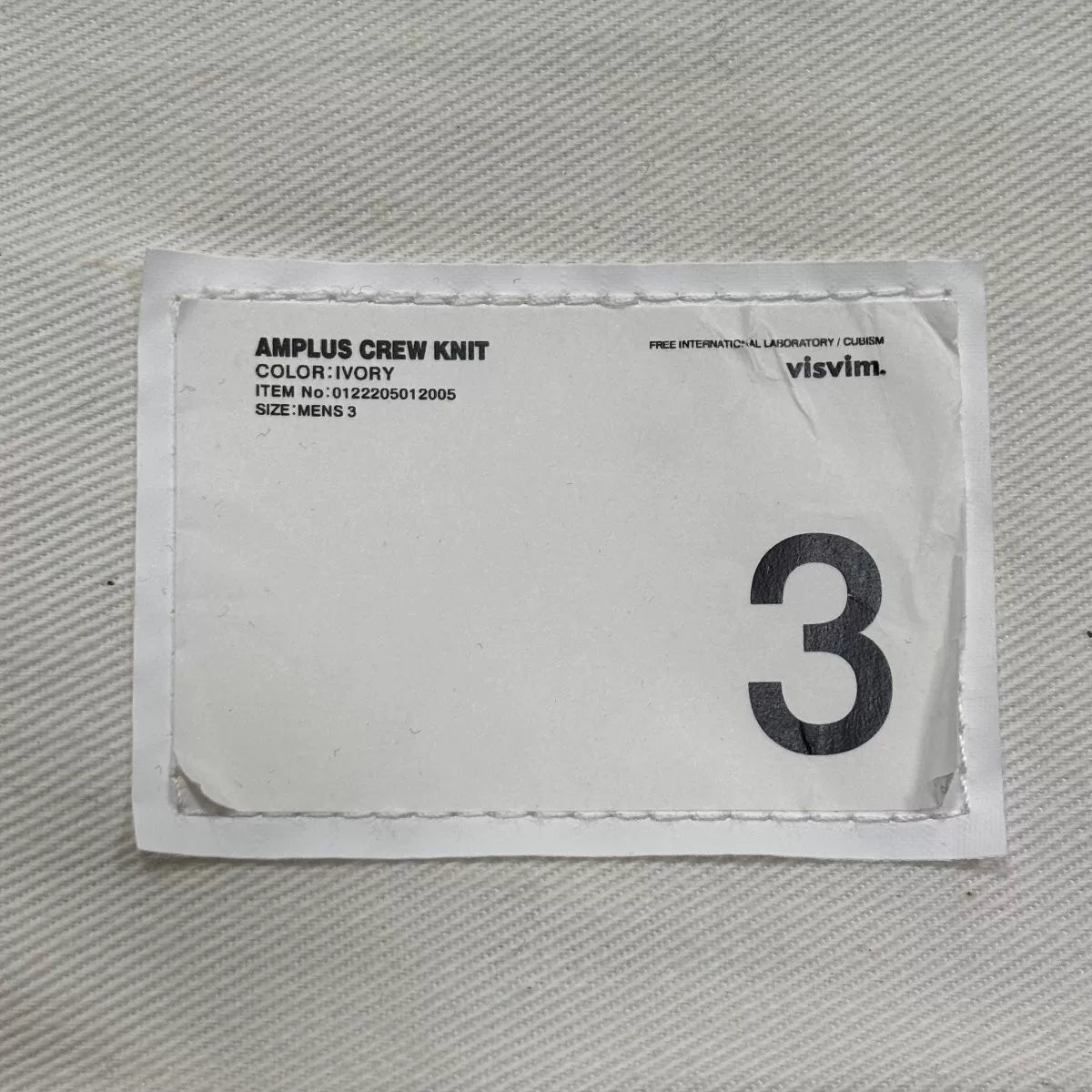 visvim 22AW AMPLUS CREW KNIT