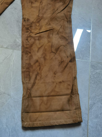 Ralph Lauren Heavy Distressed Muddy Oil-Stained Pants
