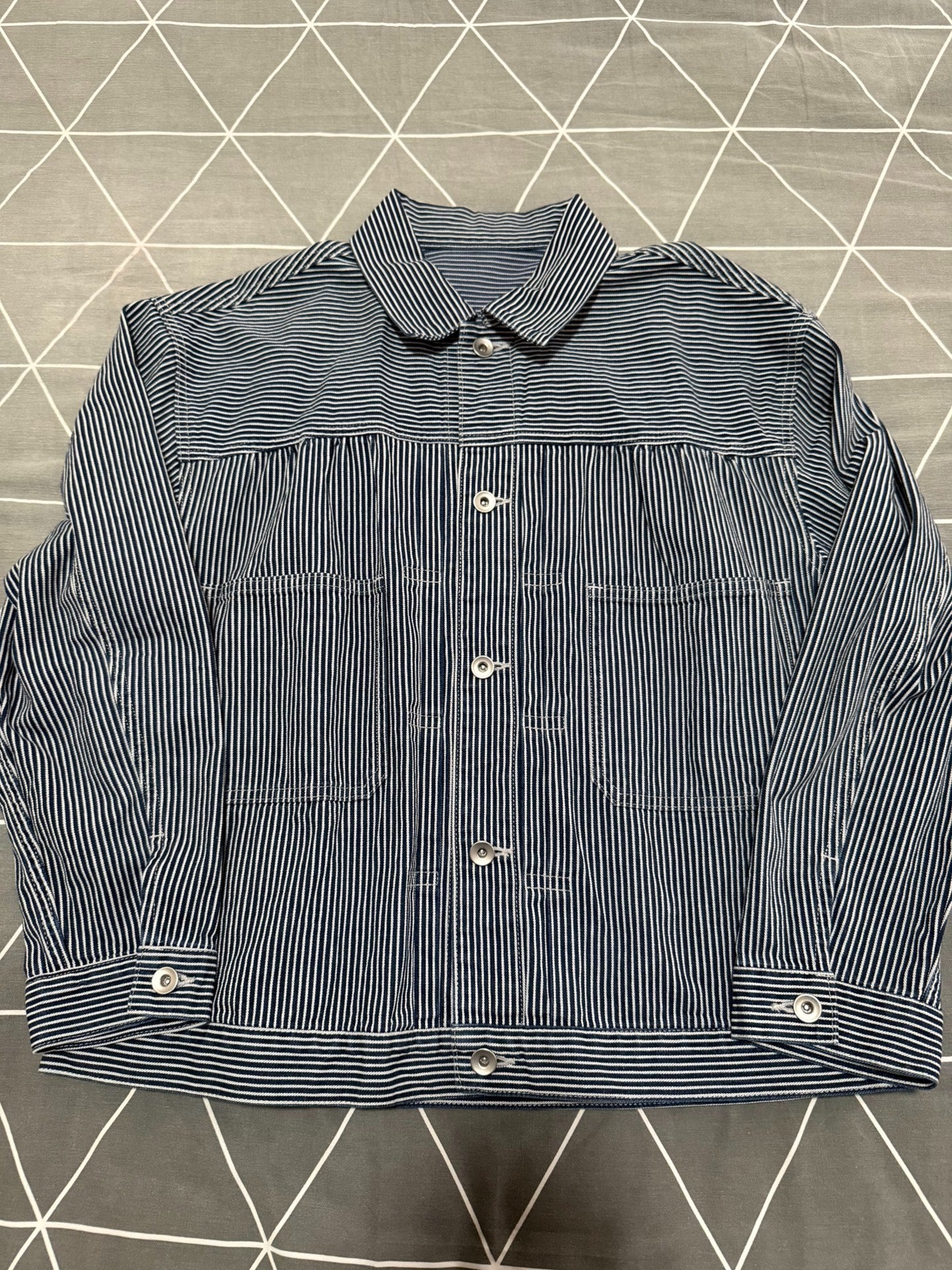 Porter Classic Steinbeck Hickory Stripe Jacket