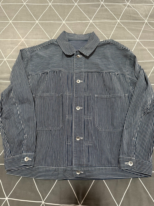 Porter Classic Steinbeck Hickory Stripe Jacket