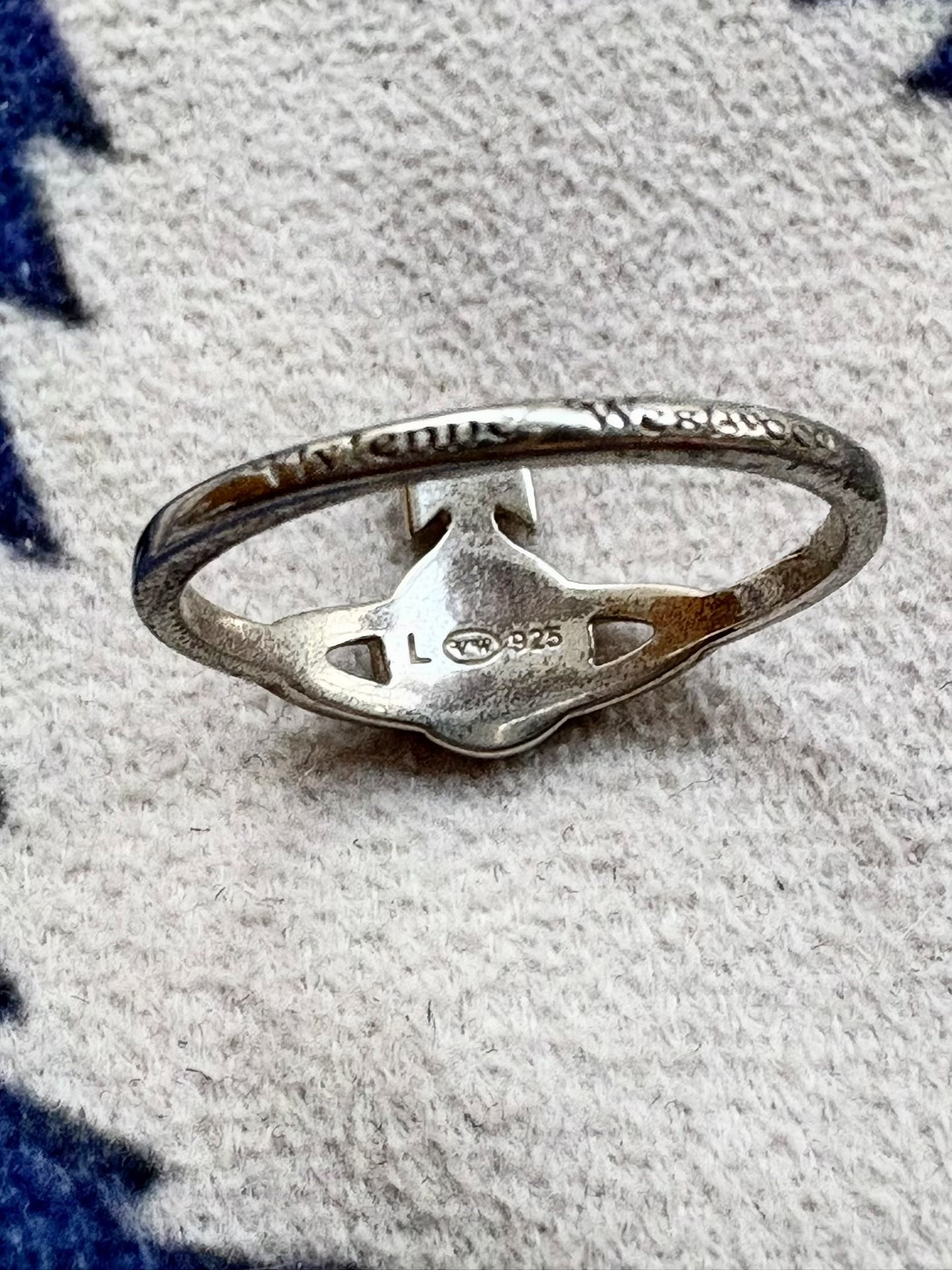 Vivienne Westwood Vintage Saturn Ring 925 Silver