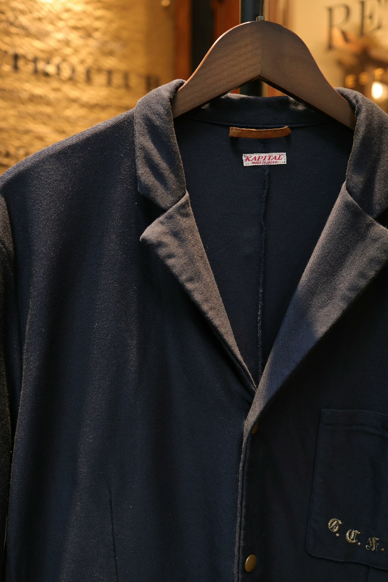 Kapital Three-Pocket Embroidered Jacket