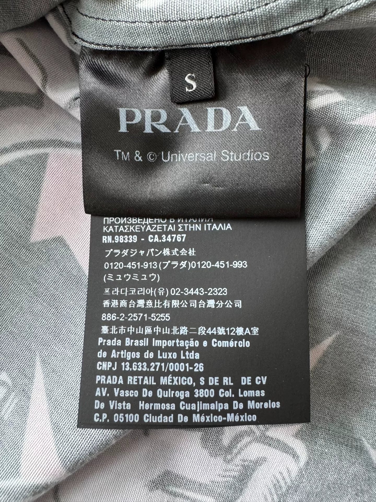 PRADA AW19 Short Sleeve Shirt