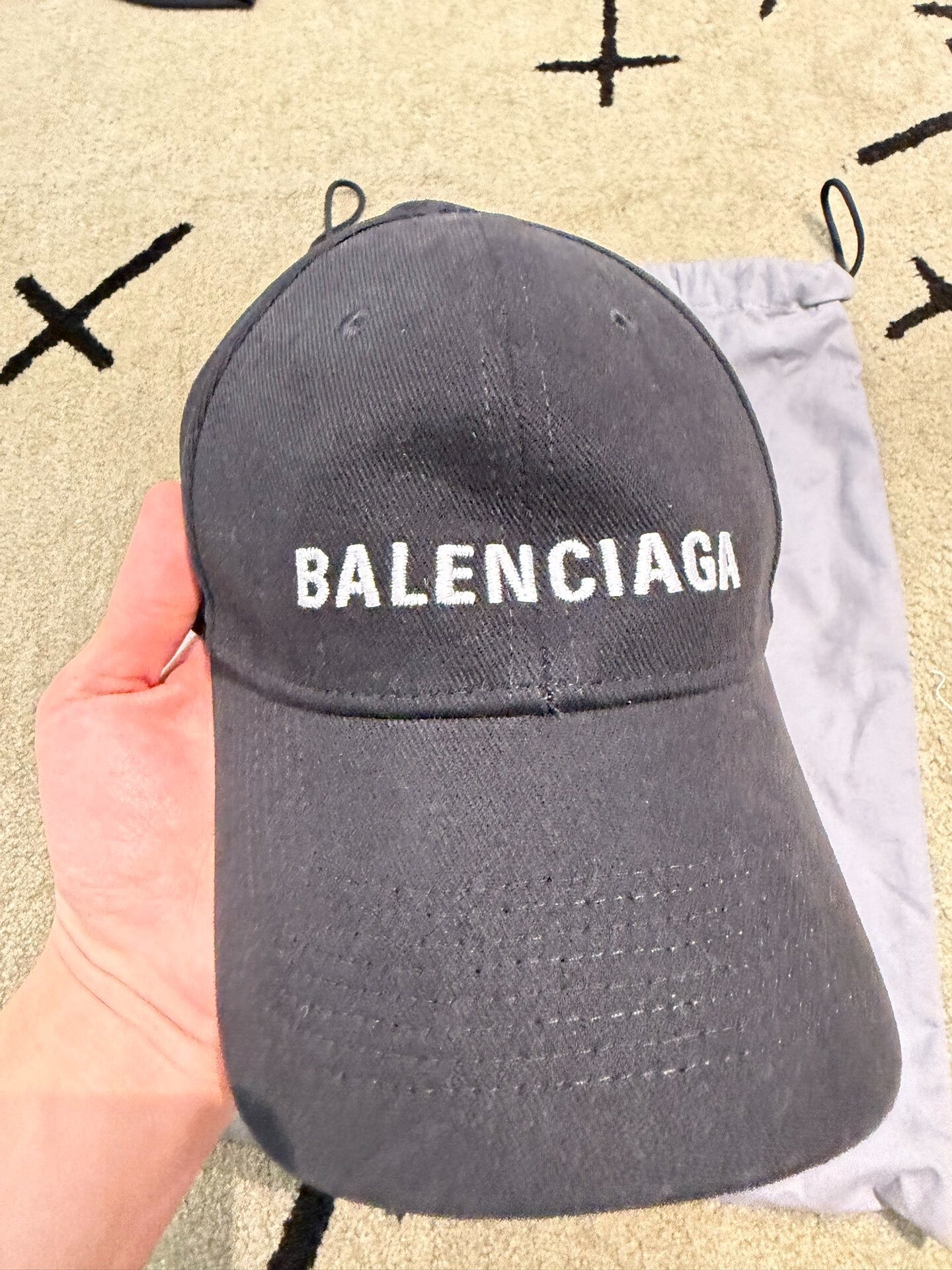 Balenciaga Adjustable Duckbill Cap