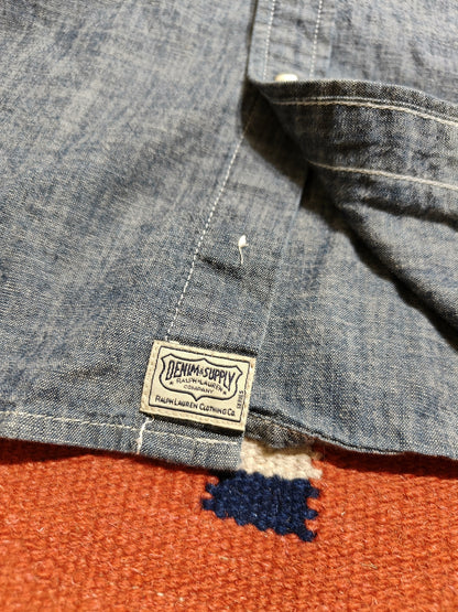 Ralph Lauren RRL Light Denim Western Shirt