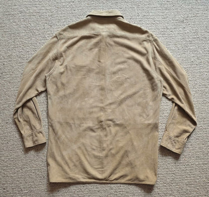 Polo Ralph Lauren Suede Leather Shirt