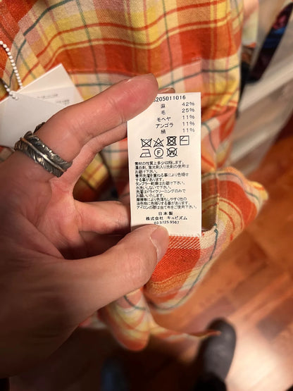 Visvim Red/Yellow Plaid Shirt