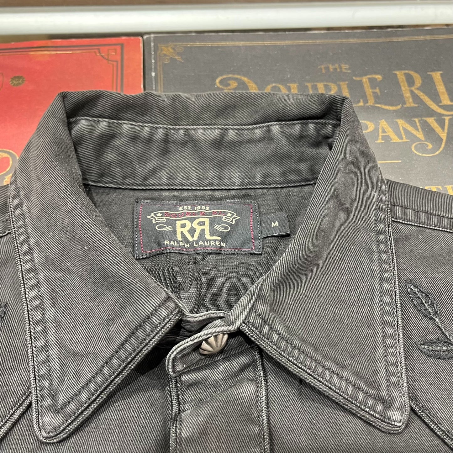 RRL Vintage Embroidered Musician Shirt