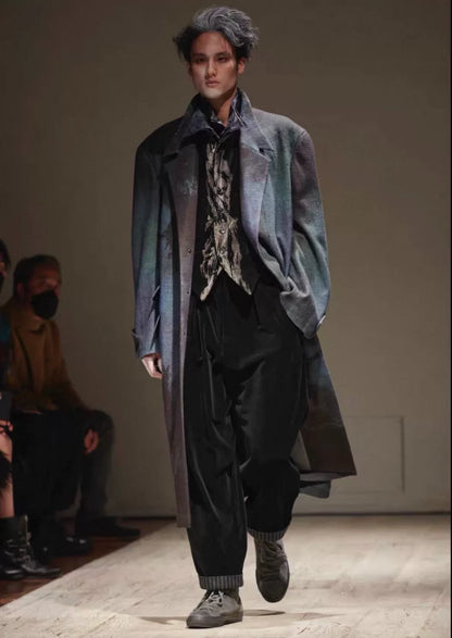 Yohji Yamamoto Watercolor Coat