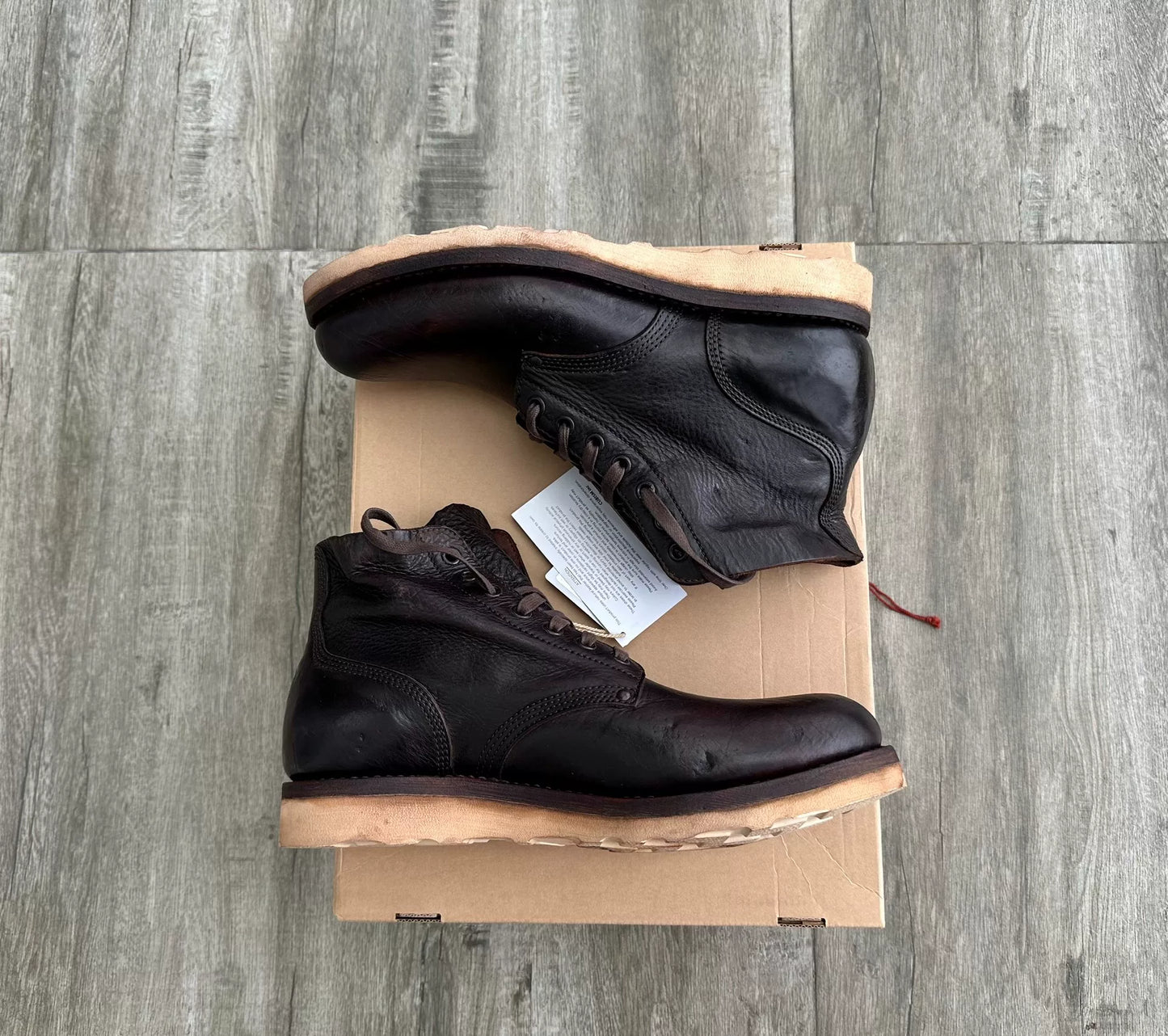 visvim marshal boots high-top leather shoes