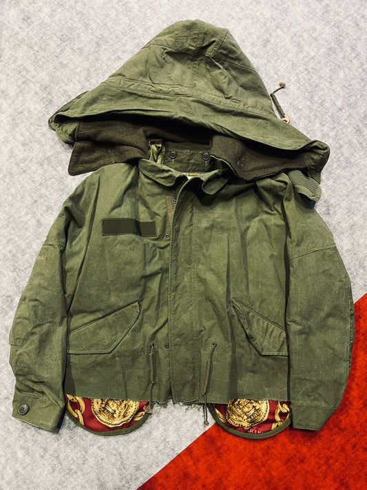 military fishtail parka jacket by readymade