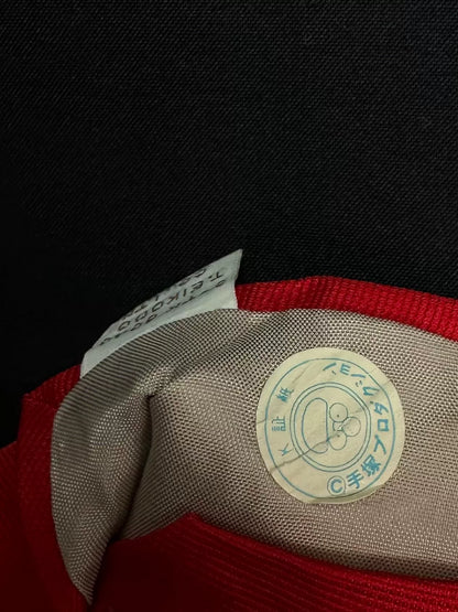 yohji yamamoto vintage anime silk tie