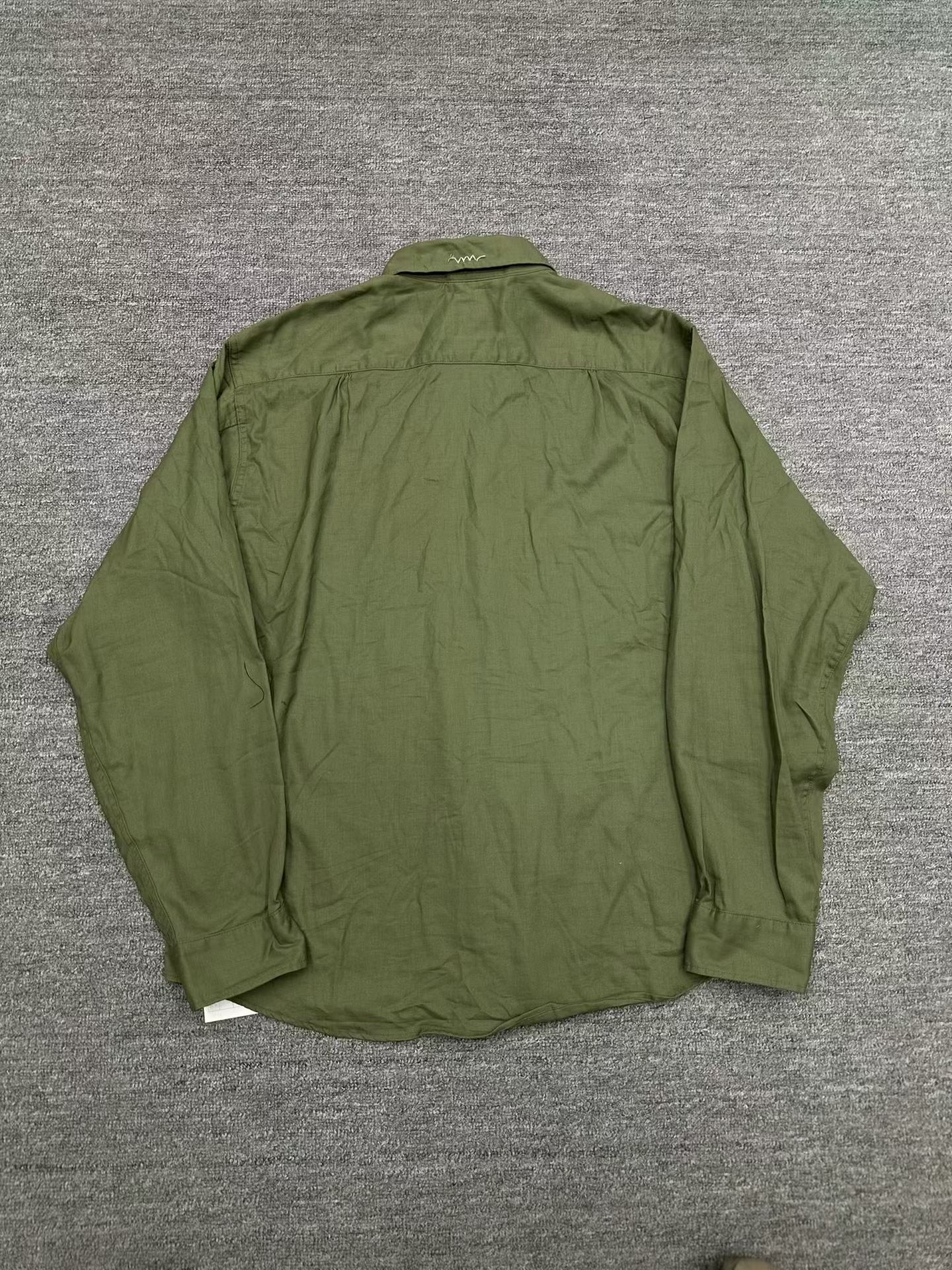 visvim 19SS Green Button-Up Shirt