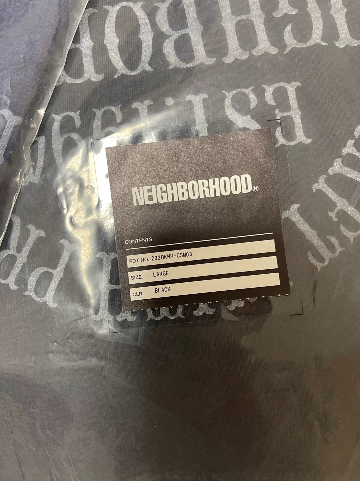 NEIGHBORHOOD Distressed Splatter Crewneck