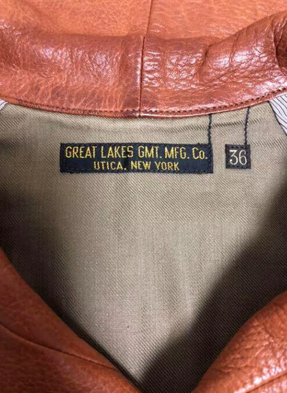 Freewheelers Arnold Deer Leather Flight Coat