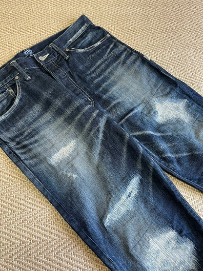 WTAPS Vintage Distressed Denim Pants Size M