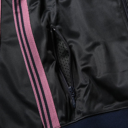 Needles Black and Pink Track Jacket