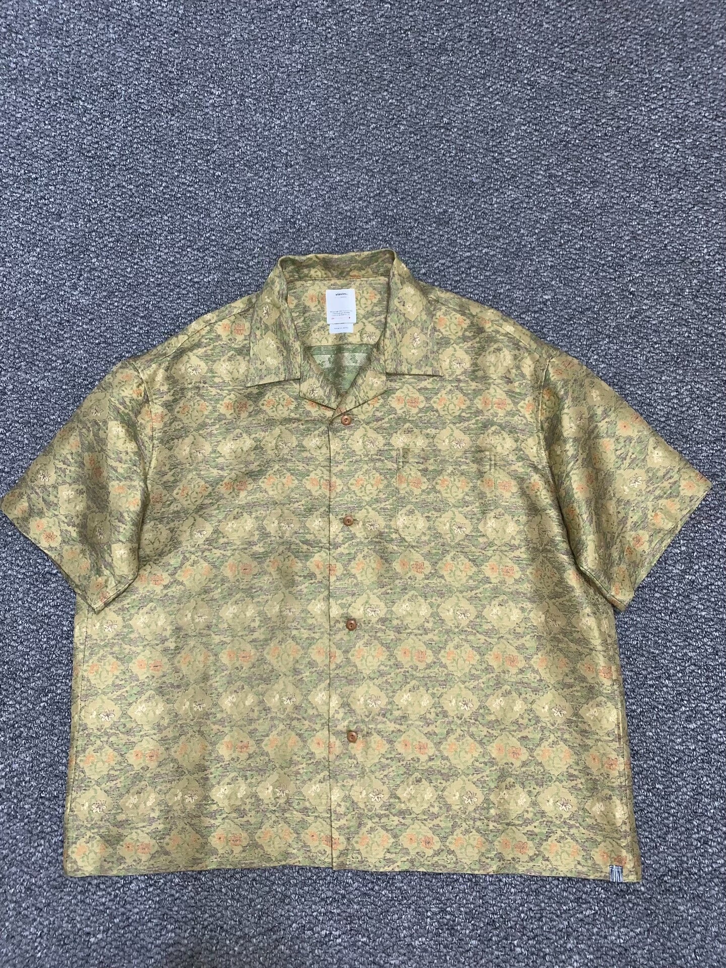 visvim Copa Linen Silk Blend Shirt