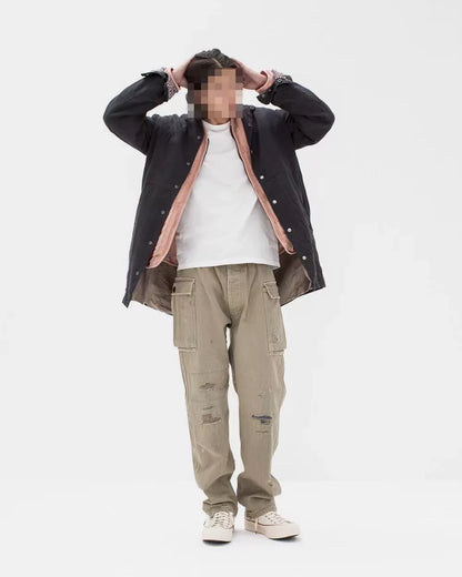 visvim veterans herringbone cargo pants