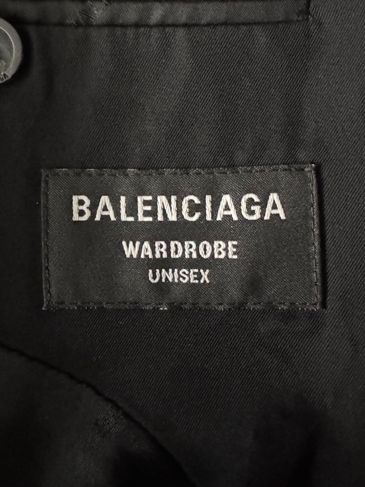 Balenciaga Men’s Blazer with Badge