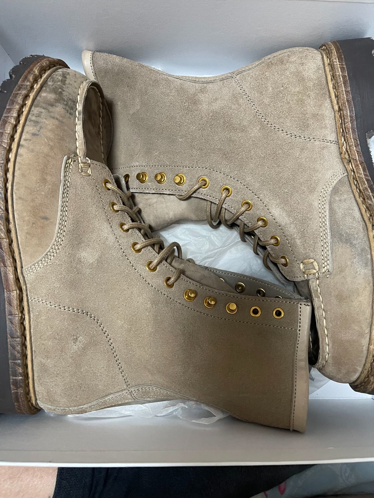 visvim Scout Moc Boots-Folk