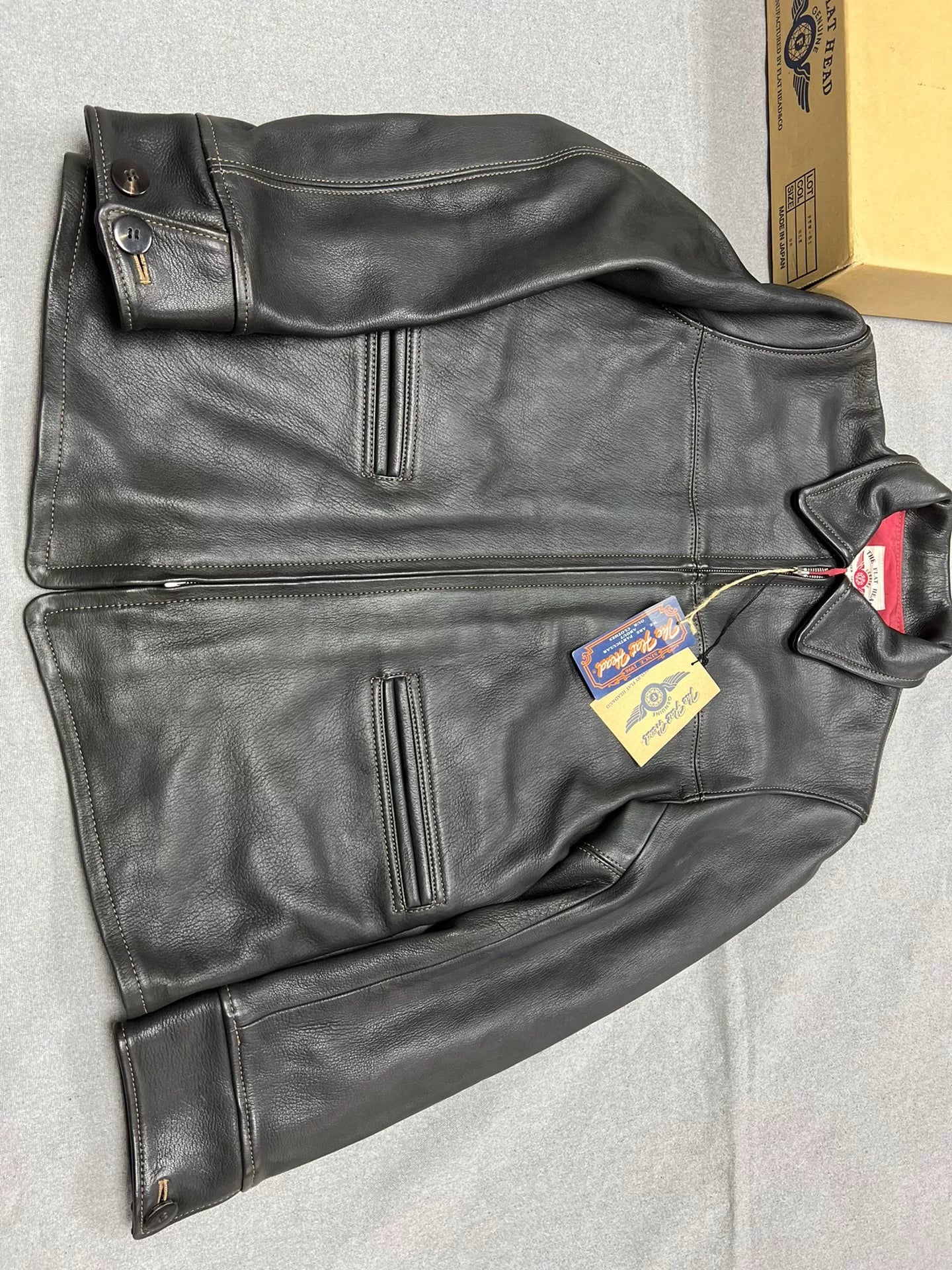 1930s Leather Rider's Jacket