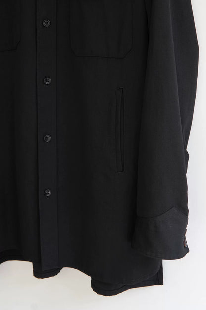 Yohji Yamamoto Pour Homme S/S 2017 Wool Pocket Shirt