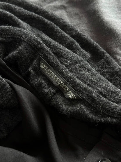 Yohji Yamamoto Wool Cardigan with Scarf