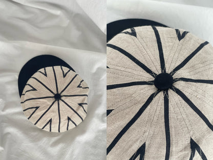 Yohji Yamamoto Striped Baseball Cap