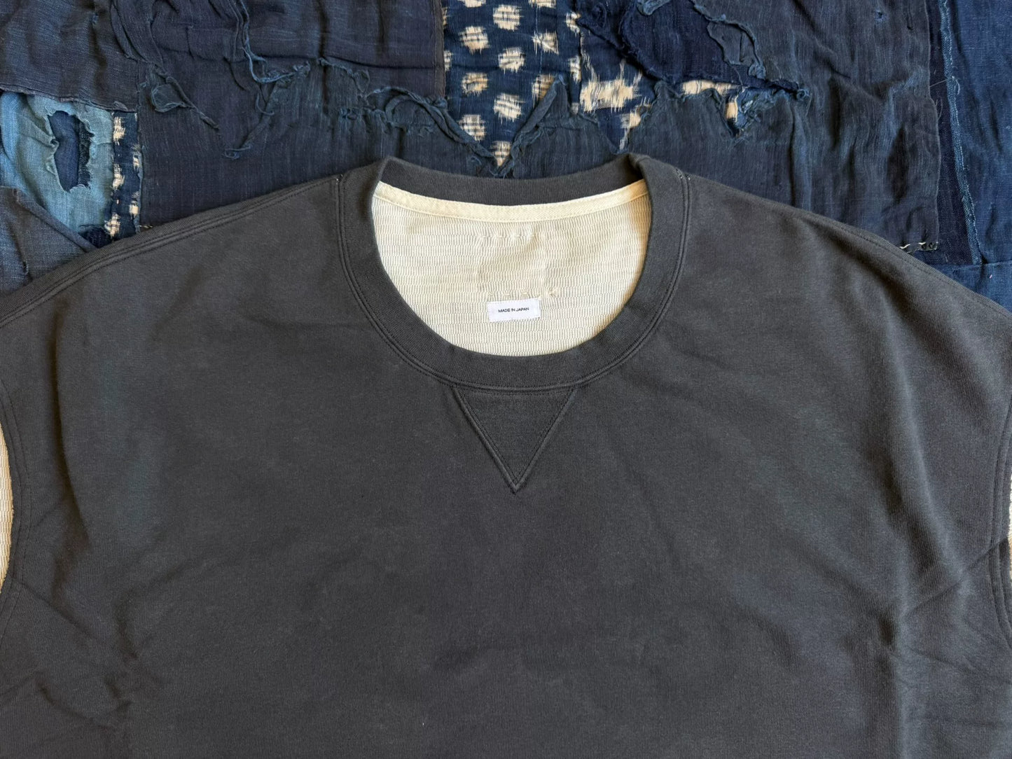 VISVIM 25AW MONDO DUAL SWEAT SLEEVELESS
