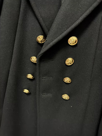 Saint Laurent Double-Breasted Coat