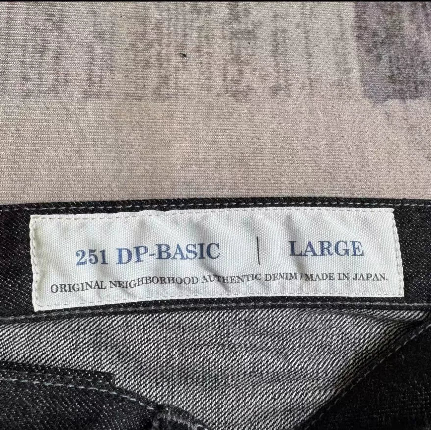 NEIGHBORHOOD 25SS Rigid Denim Jeans
