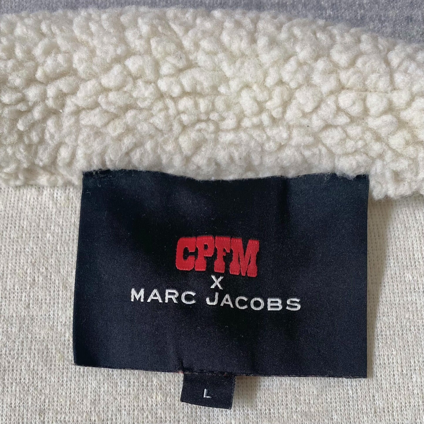 cpfm star embroidered fleece jacket