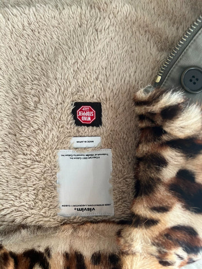 Visvim Deckhand N-1 Leopard Collar Jacket